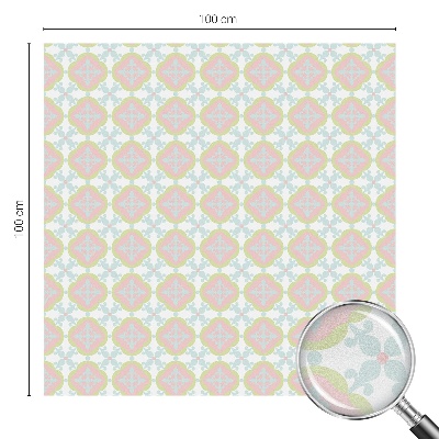 Film occultant pour fenêtre Ornement pastel