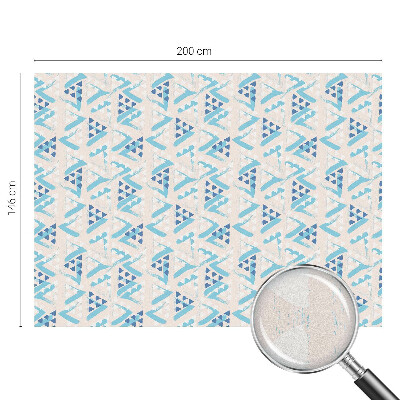 Film solaire fenêtre décoratif aspect vitrail Motifs géométriques