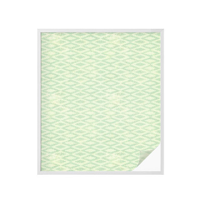 Brise-vue pour fenêtre Losanges verts