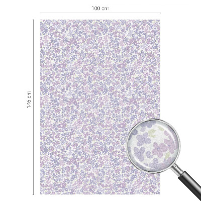 Film occultant pour fenêtre légèreté florale