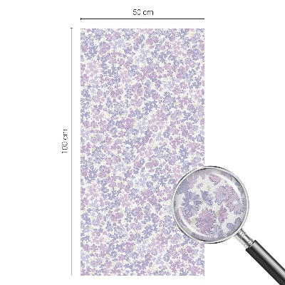Film occultant pour fenêtre légèreté florale