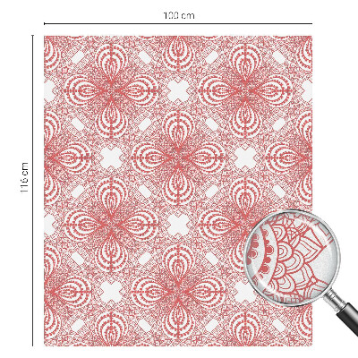 Film adhésif pour vitrage dépoli vitrail Motifs de dentelle