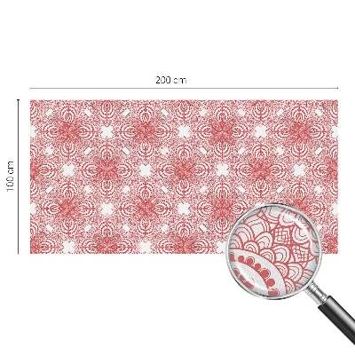 Film adhésif pour vitrage dépoli vitrail Motifs de dentelle