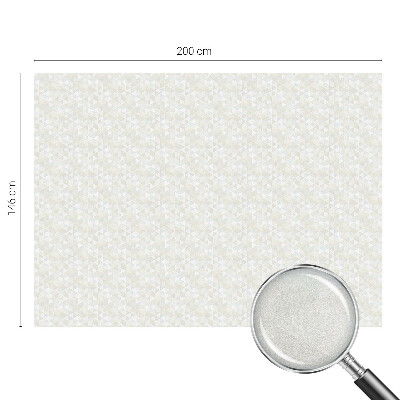 Film adhésif pour vitrage dépoli vitrail Motifs géométriques