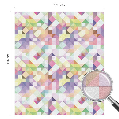 Film occultant pour fenêtre Mosaïque abstraite