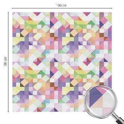 Film occultant pour fenêtre Mosaïque abstraite