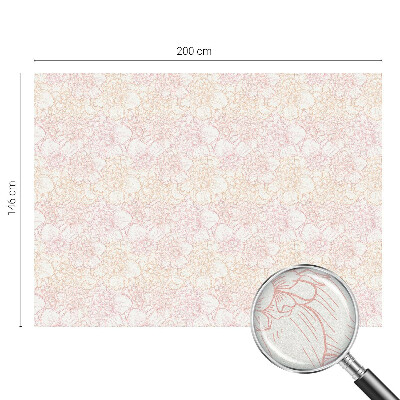 Film solaire fenêtre décoratif aspect vitrail élégance florale