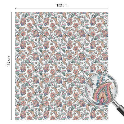 Brise-vue pour fenêtre élégance florale