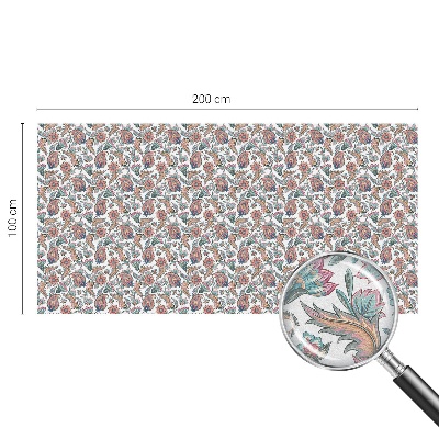 Brise-vue pour fenêtre élégance florale