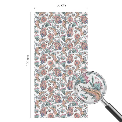 Brise-vue pour fenêtre élégance florale