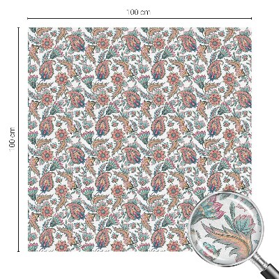 Brise-vue pour fenêtre élégance florale