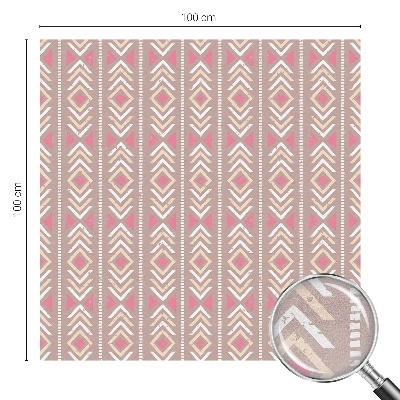 Film occultant pour fenêtre Losanges ethniques