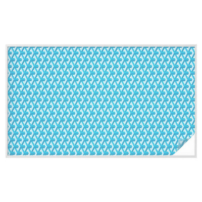 Brise-vue pour fenêtre cubes géométriques