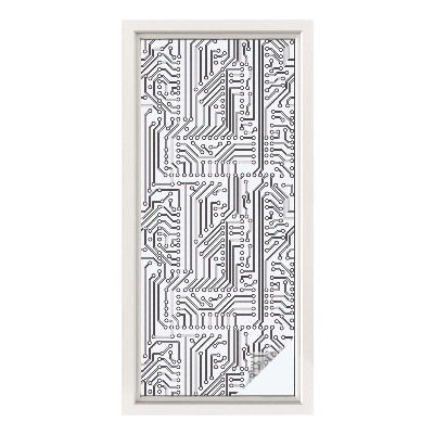 Film solaire fenêtre décoratif aspect vitrail Thème technique