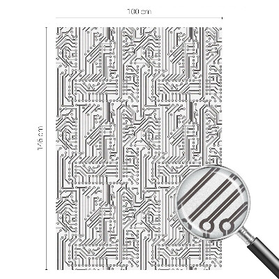 Film solaire fenêtre décoratif aspect vitrail Thème technique