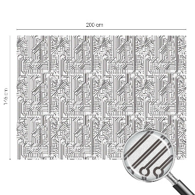 Film solaire fenêtre décoratif aspect vitrail Thème technique