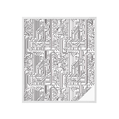 Film solaire fenêtre décoratif aspect vitrail Thème technique