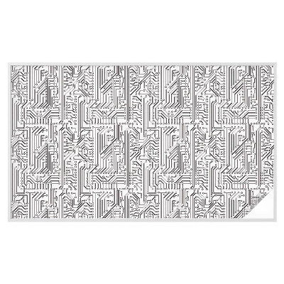 Film solaire fenêtre décoratif aspect vitrail Thème technique