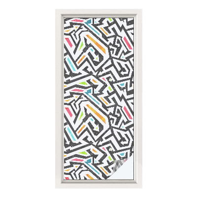 Film occultant pour fenêtre Géométrie abstraite