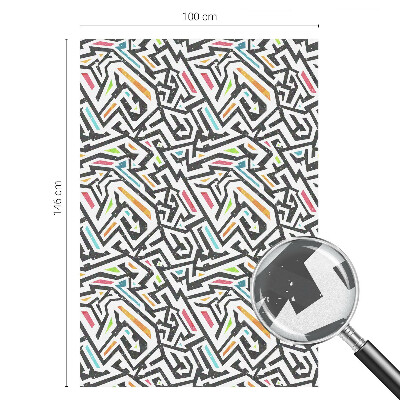 Film occultant pour fenêtre Géométrie abstraite