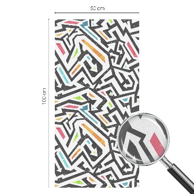 Film occultant pour fenêtre Géométrie abstraite