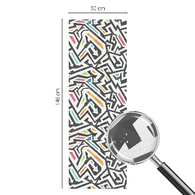 Film occultant pour fenêtre Géométrie abstraite