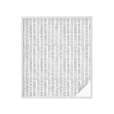 Film adhésif pour vitrage dépoli vitrail Lignes minimalistes