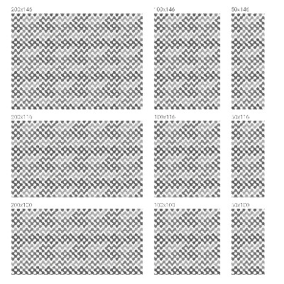 Film solaire fenêtre décoratif aspect vitrail Géométrie des ondes