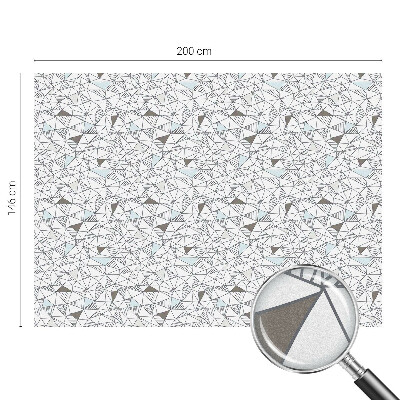 Brise-vue pour fenêtre formes abstraites