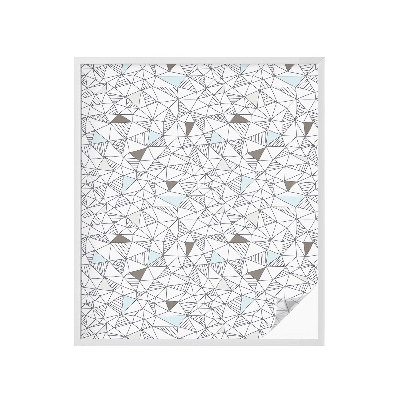 Brise-vue pour fenêtre formes abstraites