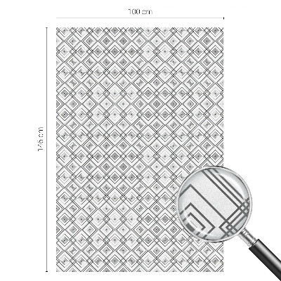 Brise-vue pour fenêtre Harmonie rhombique