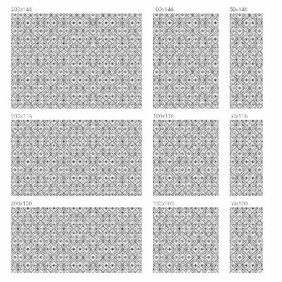 Brise-vue pour fenêtre Harmonie rhombique