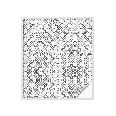 Brise-vue pour fenêtre Harmonie rhombique