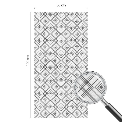 Brise-vue pour fenêtre Harmonie rhombique