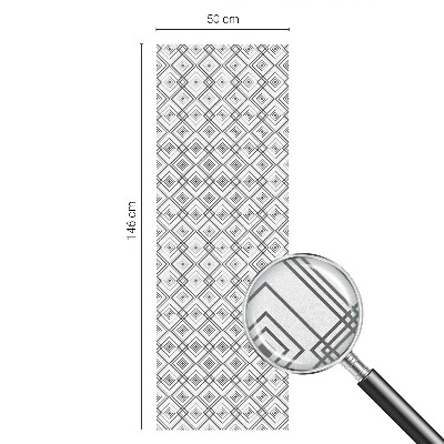 Brise-vue pour fenêtre Harmonie rhombique