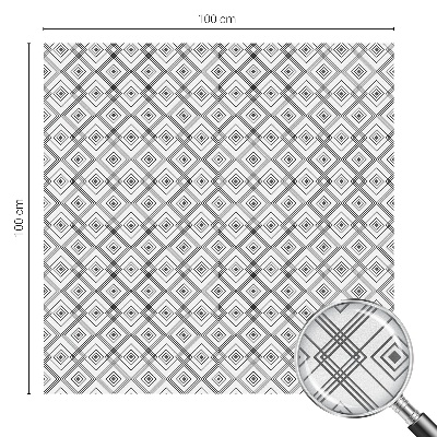 Brise-vue pour fenêtre Harmonie rhombique