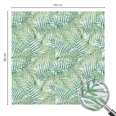 Film occultant pour fenêtre fougère verte