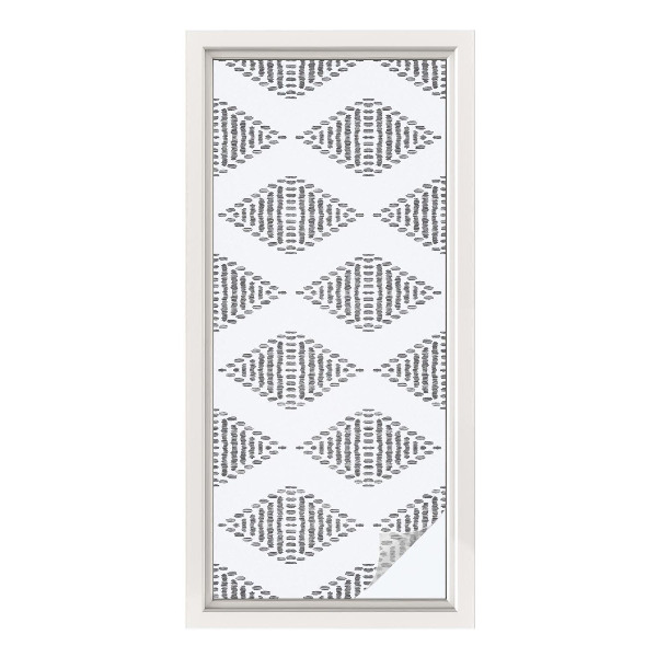 Brise-vue pour fenêtre Diamants géométriques