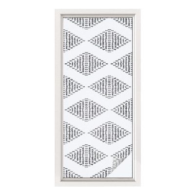 Brise-vue pour fenêtre Diamants géométriques