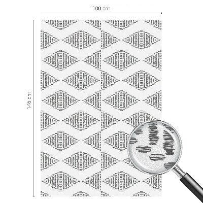 Brise-vue pour fenêtre Diamants géométriques