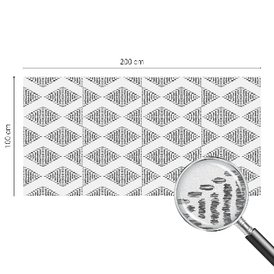 Brise-vue pour fenêtre Diamants géométriques