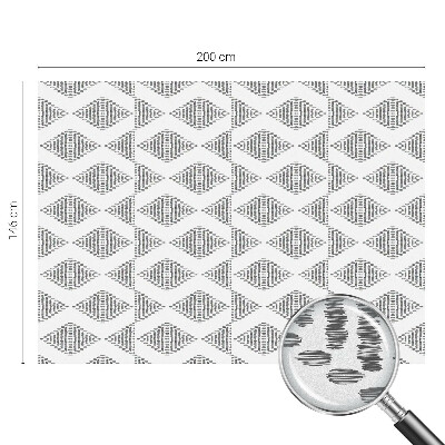 Brise-vue pour fenêtre Diamants géométriques