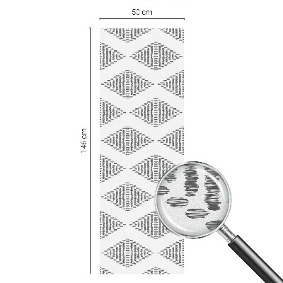 Brise-vue pour fenêtre Diamants géométriques