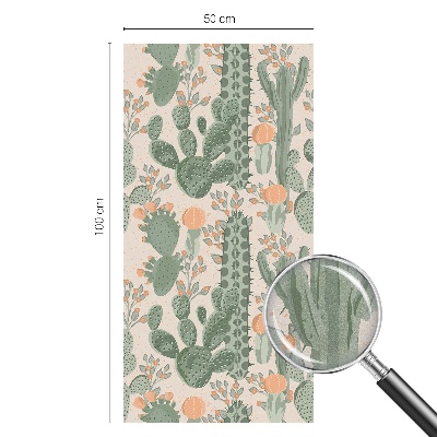 Brise-vue pour fenêtre plantes succulentes vertes