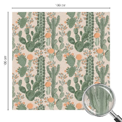 Brise-vue pour fenêtre plantes succulentes vertes