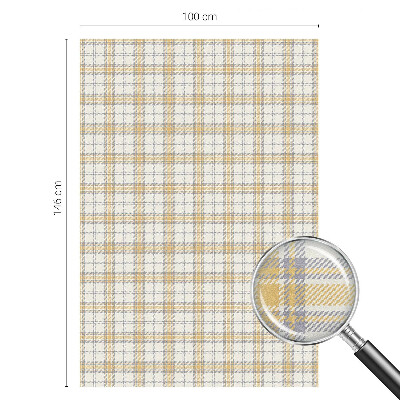 Film adhésif pour vitrage dépoli vitrail Grille géométrique