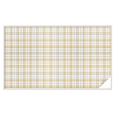 Film adhésif pour vitrage dépoli vitrail Grille géométrique