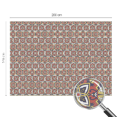 Film occultant pour fenêtre ornement floral