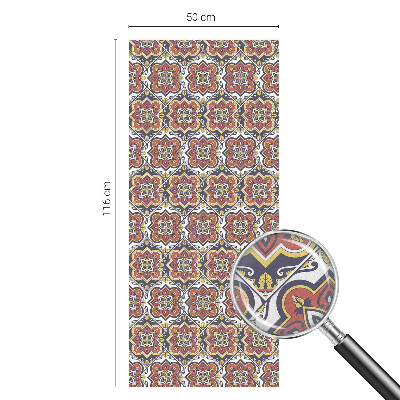 Film occultant pour fenêtre ornement floral