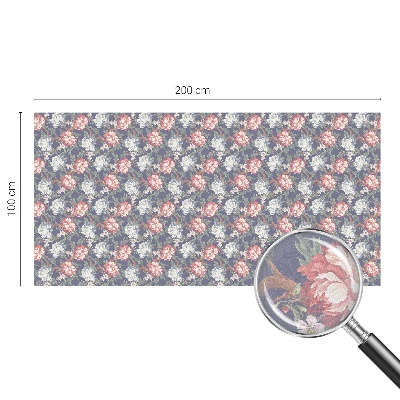 Brise-vue pour fenêtre élégance florale